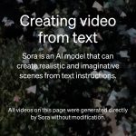 Sora – new text to video model from openAI