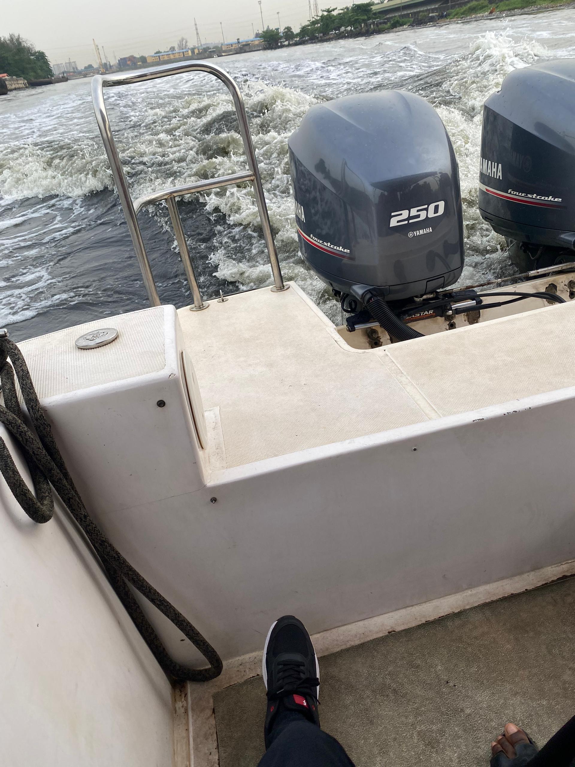 You want your boat to fly —Yahama 250HP